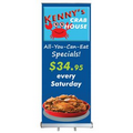 32" x 79" Custom Digitally Printed Polypropylene Retractable Banner Stand